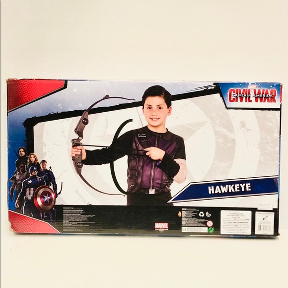 Hawkeye jumpsuit with bow & arrow set size medium - Picture 2 of 2